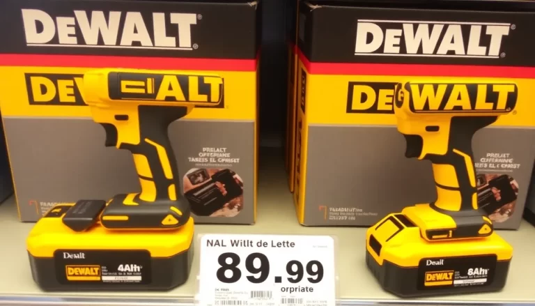 Consigue baterías DeWalt de 8Ah al 50% de descuento en Lowe’s