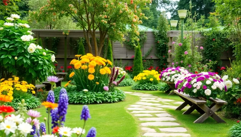 Consejos de diseño de jardines para macizos de flores más abundantes