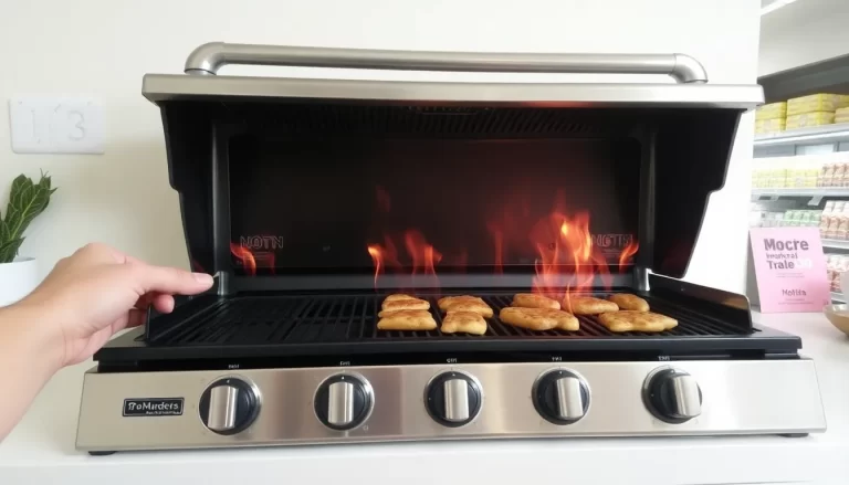 Controlé esta parrilla desde mi sofá y el supermercado