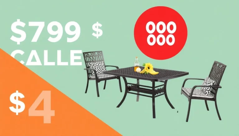 Descuentos en juego: juego de patio de $709 a $499 en Wayfair
