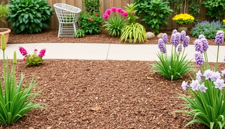 Las 8 mejores opciones de mulch para tus parterres de jardín