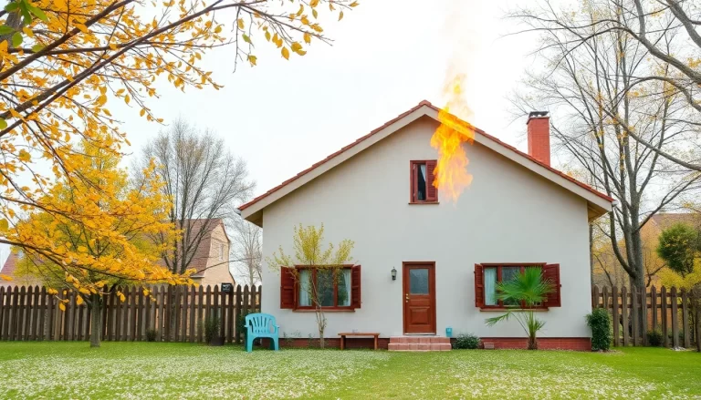 Tarea de mantenimiento en primavera para prevenir incendios en casa
